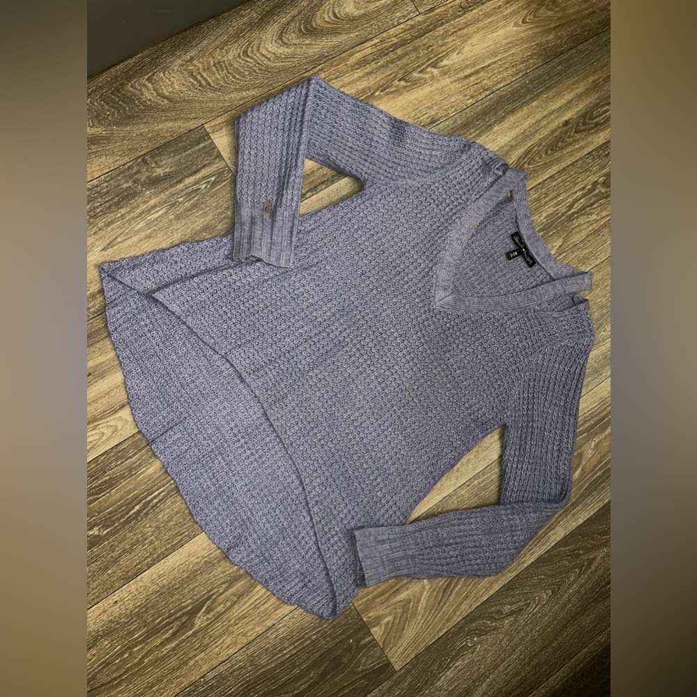 Derek Heart Lavender Knit Sweater-top